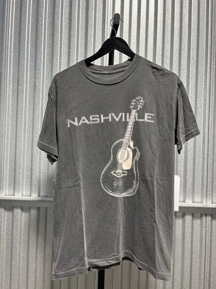 SAMPLE SALE PRINT TEE GUITAR