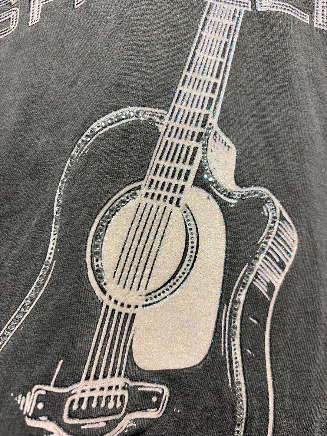 SAMPLE SALE PRINT TEE GUITAR