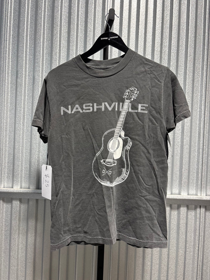 SAMPLE SALE PRINT TEE GUITAR