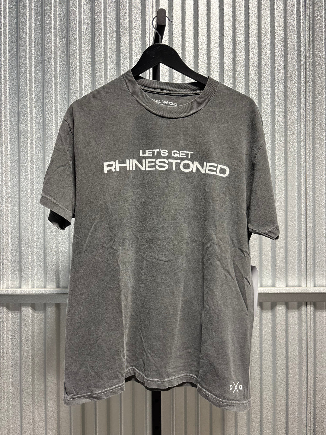 SAMPLE SALE LETS GET RHINESTONED TEE