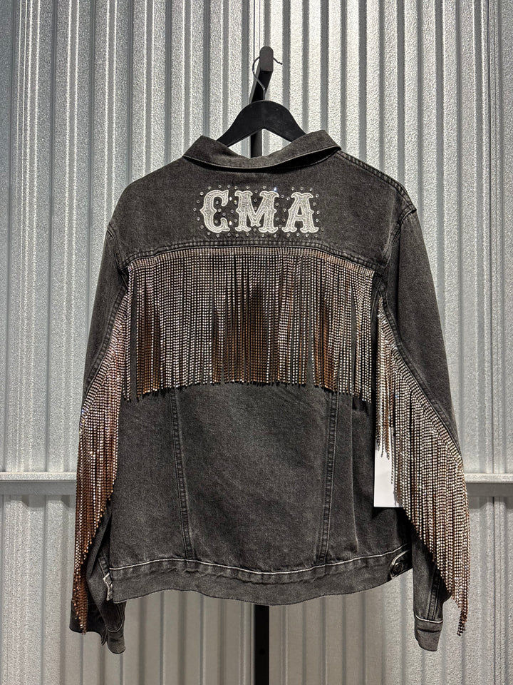 SAMPLE SALE JACKET WITH PATCHES
