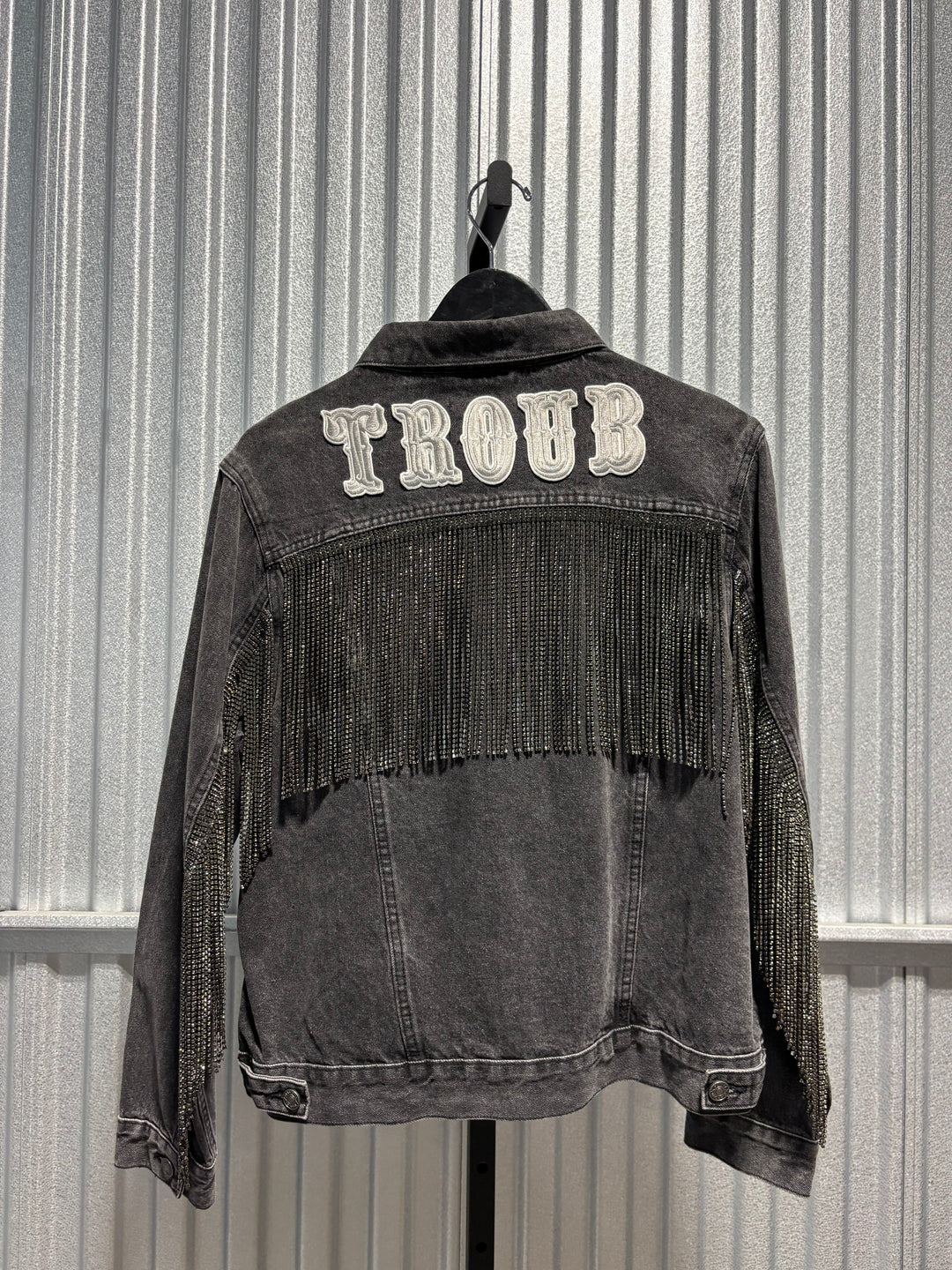 SAMPLE SALE JACKET WITH PATCHES