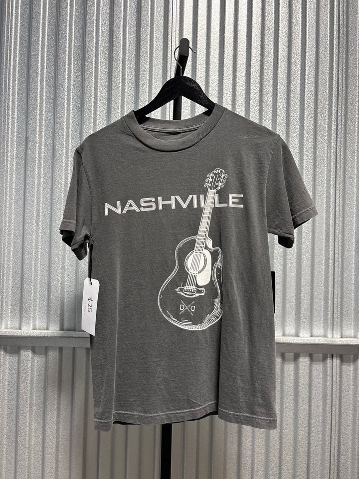 SAMPLE SALE PRINT TEE GUITAR