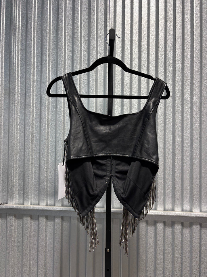 SAMPLE SALE RHINESTONE VINYL TOP
