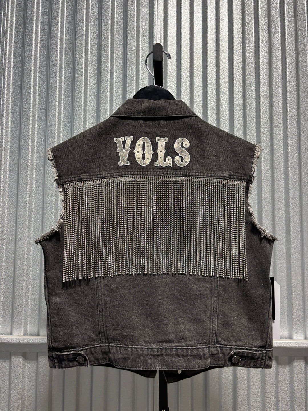SAMPLE SALE VEST WITH PATCHES