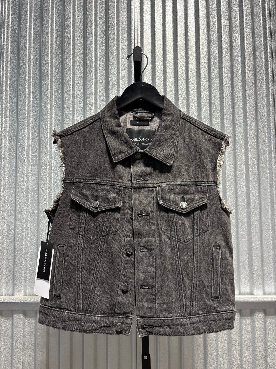 SAMPLE SALE VEST WITH PATCHES