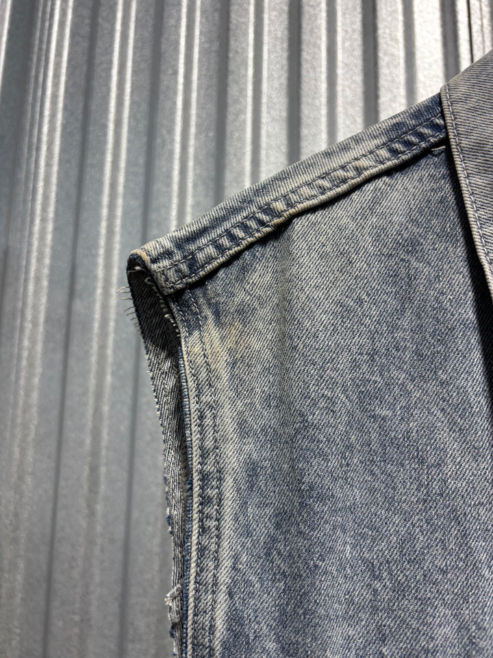 SAMPLE SALE VEST WITH PATCHES