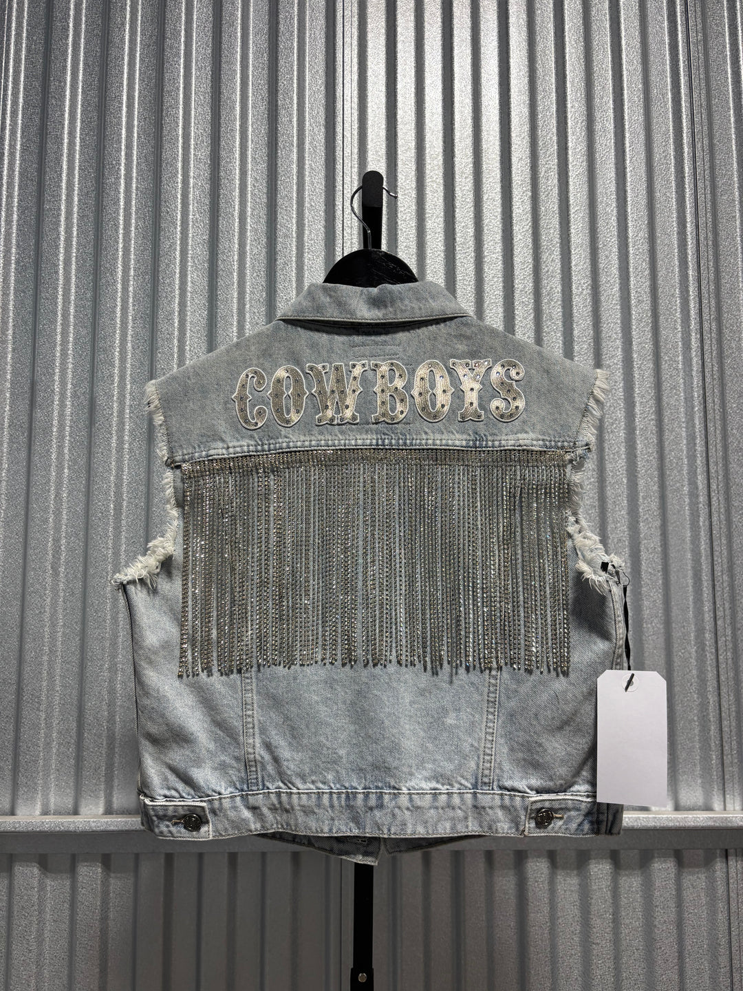 SAMPLE SALE VEST WITH PATCHES
