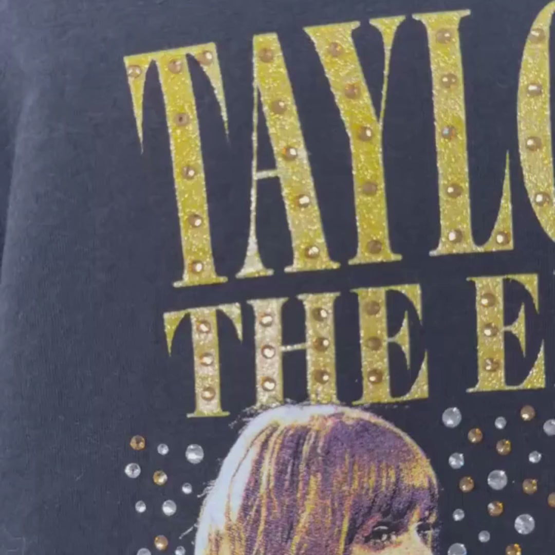 VINTAGE RHINESTONE TAYLOR SWIFT TSHIRT