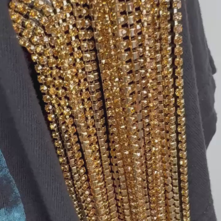 VINTAGE RHINESTONE AEROSMITH TSHIRT