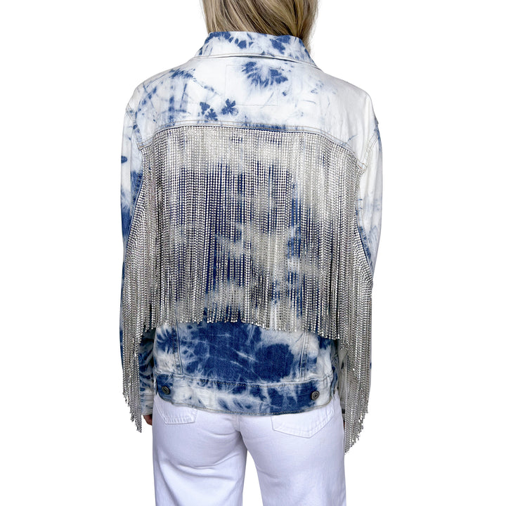 VINTAGE RHINESTONE FRINGE JACKET