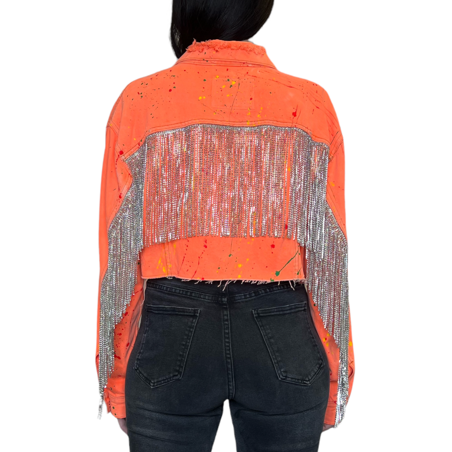 Neon 2025 fringe jacket